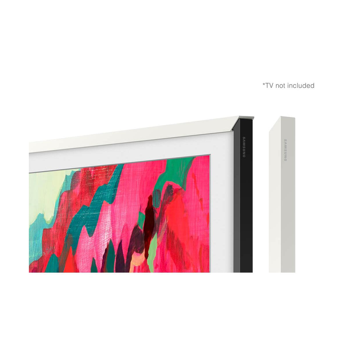 Samsung 65" The Frame Customizable Bezel Modern White