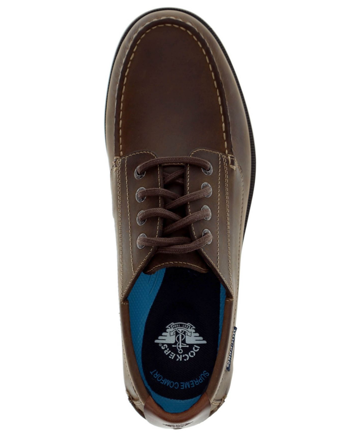 Мужские туфли Dockers Dawson Active Rebound Lace-Up Boat, цвет: Состаренный коричневый — фото 4