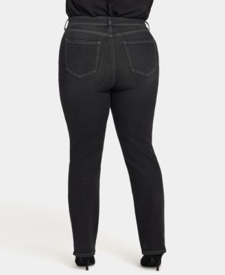 Plus Size High Rise Marilyn Straight Jeans