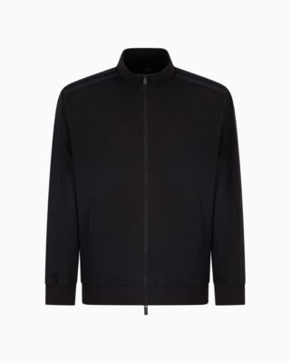 Men's Regular-Fit Logo Tape Full-Zip Track Jacket