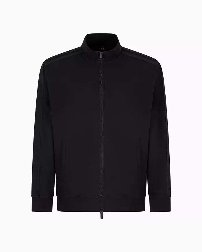 Men's Regular-Fit Logo Tape Full-Zip Track Jacket - thumbnail 2