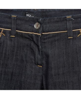 Women's Blue Denim Wide Leg Jeans