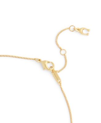 Faux Cultivated Pearl Signature Puffy Heart Pendant Necklace