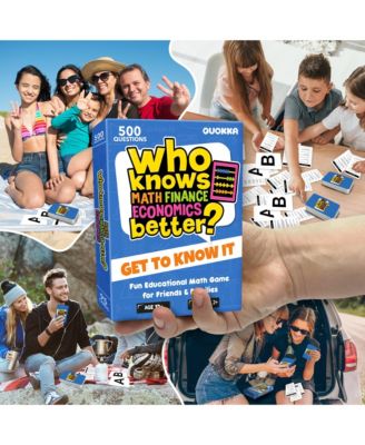 Educational Card Game for Kids Age 12+ - Who Knows Culture and Literature Better? - 500+ Questions Quokka