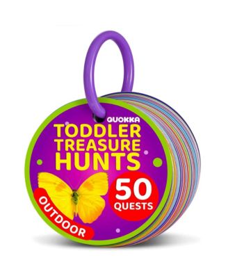 Scavenger Hunt Game for Toddlers 3-5 – 50 Toddler Activities Indoor Cards Game Set