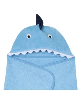 Baby Baby/Infant Luxury Cotton Terry Shark Hooded Bath Towel