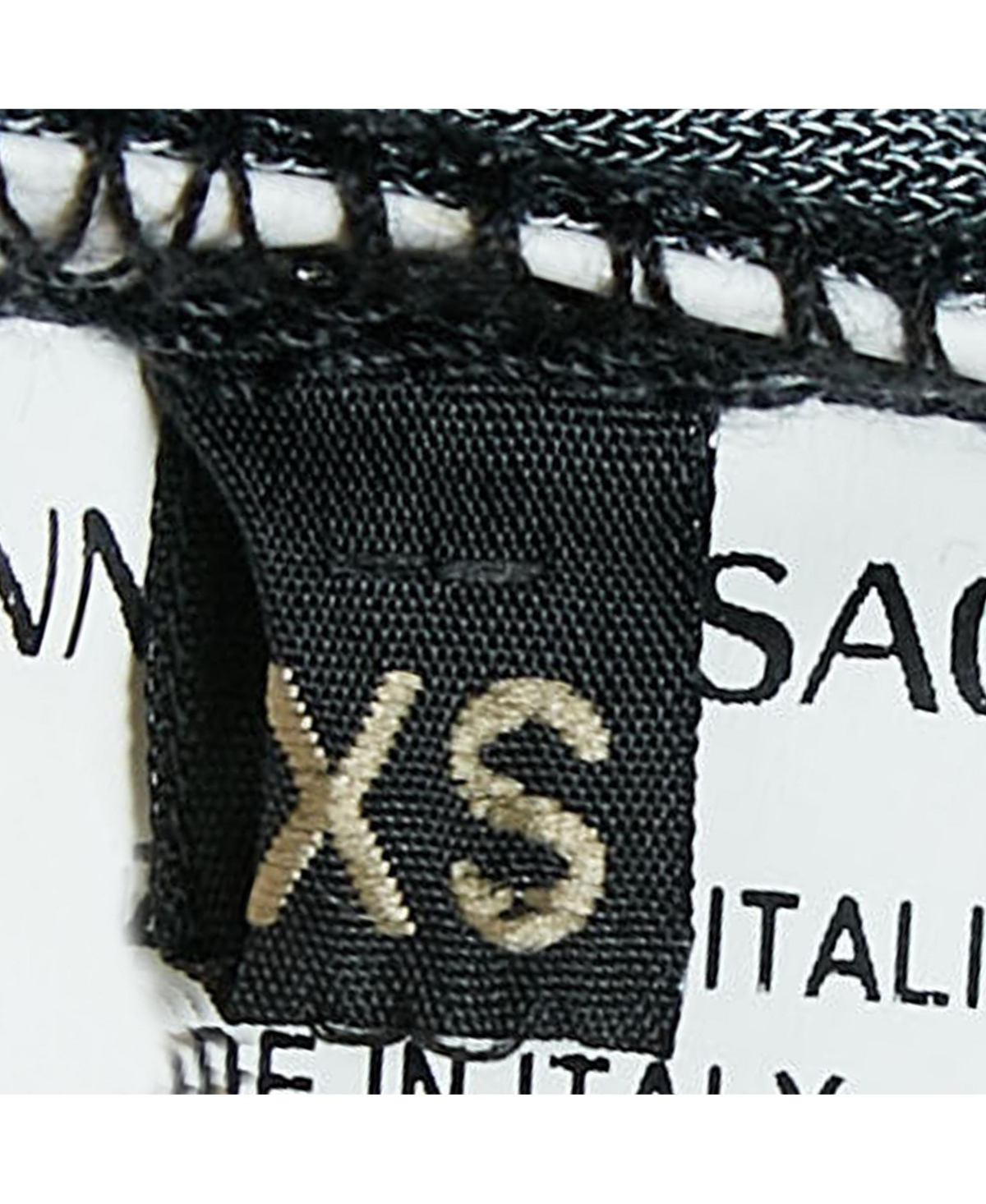 Pre-Owned Versace Women's Black Checks And Barocco Print Jersey Bodycon Dress