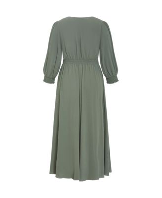 Plus Size Jolene V Neck Maxi Dress