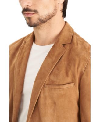 Men's Men s Semi-Fitted Niger Suede Blazer