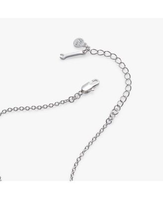 Hot Wheels Checkered Flag Necklace