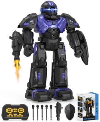 RC Robot Toys, Gesture Sensing Programmable RC Robot Toy, Talking, Dancing Rechargeable Intelligent Remote Control Robot