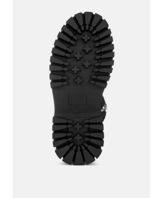 Womens Lapland Fur Detail Calf Length Boots