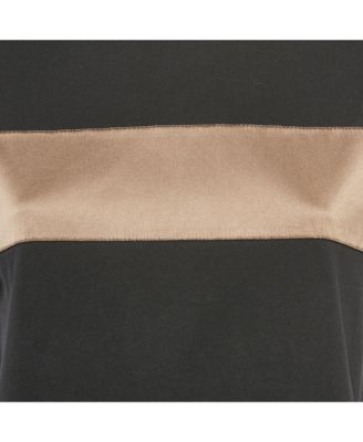 Women's Satin Jersey Monili Detail Top