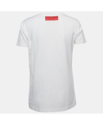 Women's Floral Print Cotton Crew Neck T-Shirt