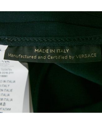 Women's Navy Blue Knit Knee Length Skirt