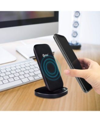 W3 Fast Wireless Charging Stand, Qi Compatible for Smartphones