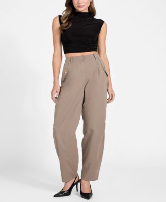 Women's Denise Carrot Leg High- Rise Pants