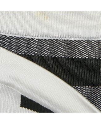 Women's White/black Intarsia Knit Zip-Up Pencil Midi Skirt