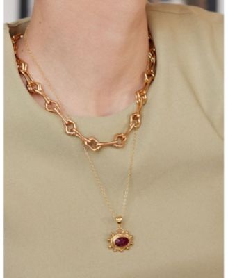 Zand Ruby Pendant Necklace