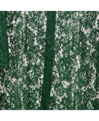 Women's Black And Beige Dice Key Printed Silk Short Sleeve Top