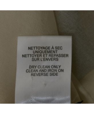 Women's Off White Printed Silk High Low Hem Pullover