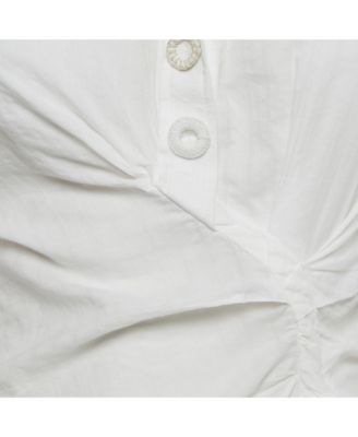 Women's Cotton Ruched Detail La Bomba Shirt