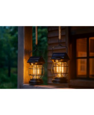 Solar-Powered Lantern  Camping (2-Pack)