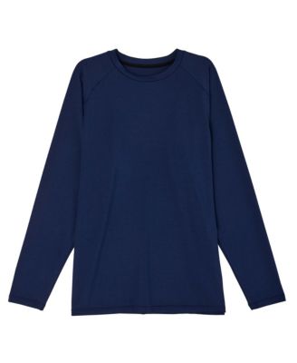 Men's Heritage Navy LS Outbound Tee