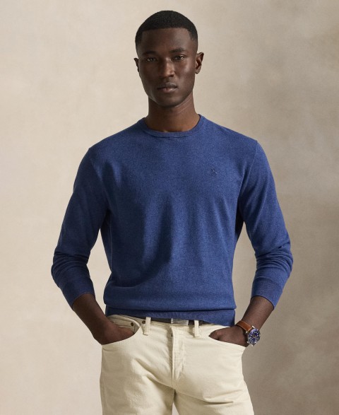 Мужские Polo Ralph Lauren Men's Pima Regular-Fit Crewneck Sweater
