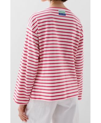 Women's Stripes Label Ls Tee