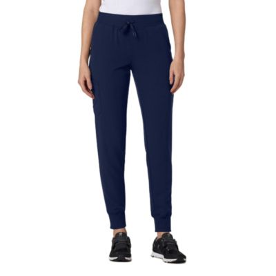 Petite Silex 6-Pocket Slim Mid-Rise Scrub Jogger