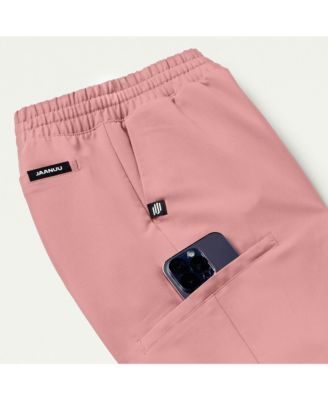 Petite Jace 7-Pocket Skinny Scrub Jogger