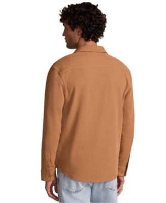 Men's Long Sleeve Knit Workwear Waffle Shirt