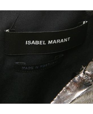 Women's Metallic Lam&eacute Gathered Mini Skirt