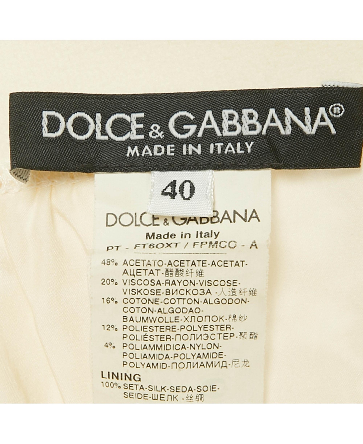 Pre-Owned Dolce & Gabbana Women's White Lace Shorts