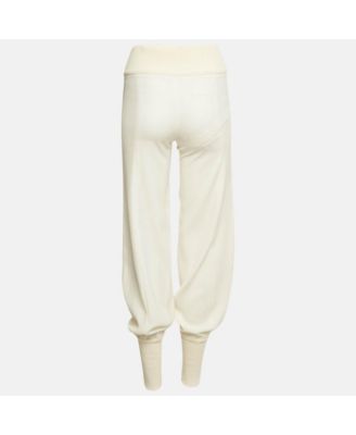 Women's Jeans Couture Chiffon And Rib Knit Trim Joggers