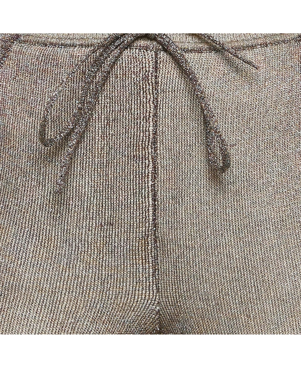 Pre-Owned Missoni Women's Metallic/multicolor Lurex Knit Pants