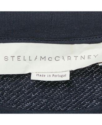 Women's Black Studded Logo Cotton Knit Oversized Sweatshirt