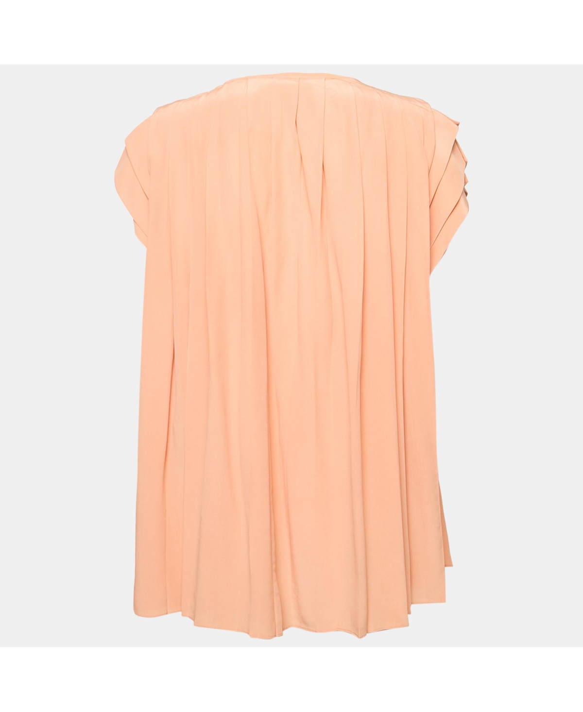 Pre-Owned Chloe Women's Pre-Owned Chloé Pink Silk Pleated Top