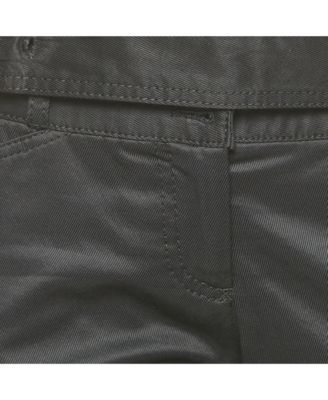 Women's Gabardine Belted Pants