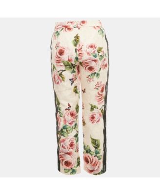Women's Print Jacquard Trousers