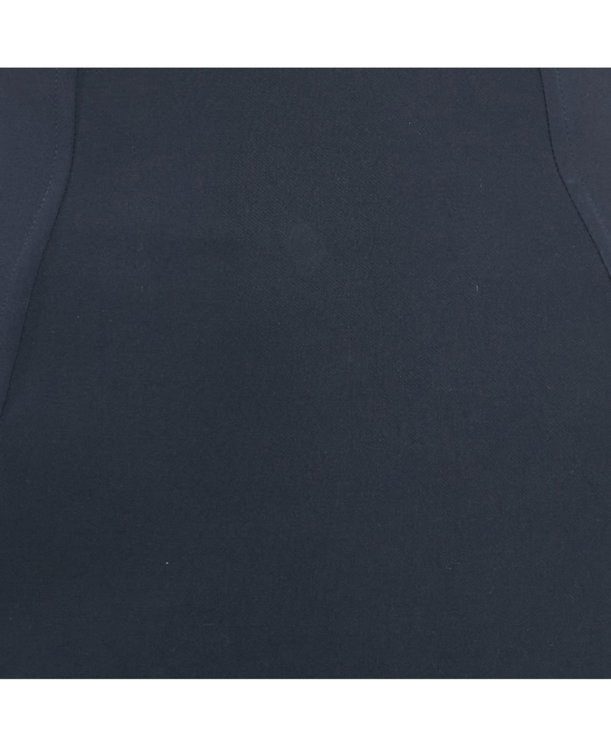 Pre-Owned Stella Mccartney Women's Navy Blue Cotton Blend Pencil Skirt