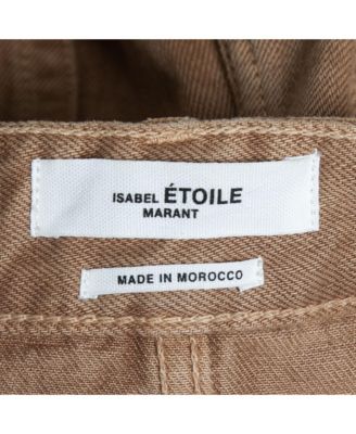 Women's Etoile Khaki Brown Denim Jeans
