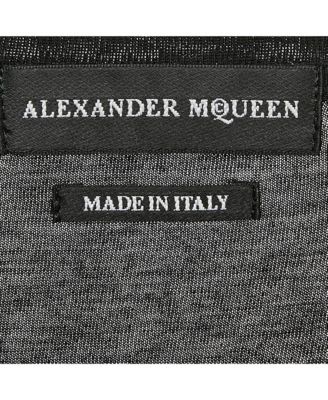 Women's Black Ribcage Print Cotton T-Shirt