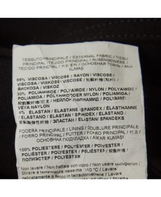 Women's Jeans Couture Black Belt Pocket Detail Skinny Pants