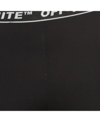 Women's Black Logo Intarsia Knit Active Wear Leggings