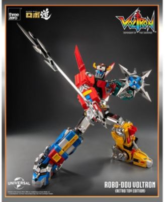 Retro Toy Edition ROBO-DOU Collectible Figure | Voltron: Defender Of The Universe | threezero