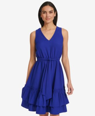 Women's V-Neck Short Dress