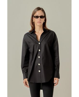 Women's Oversized Collared Shirt