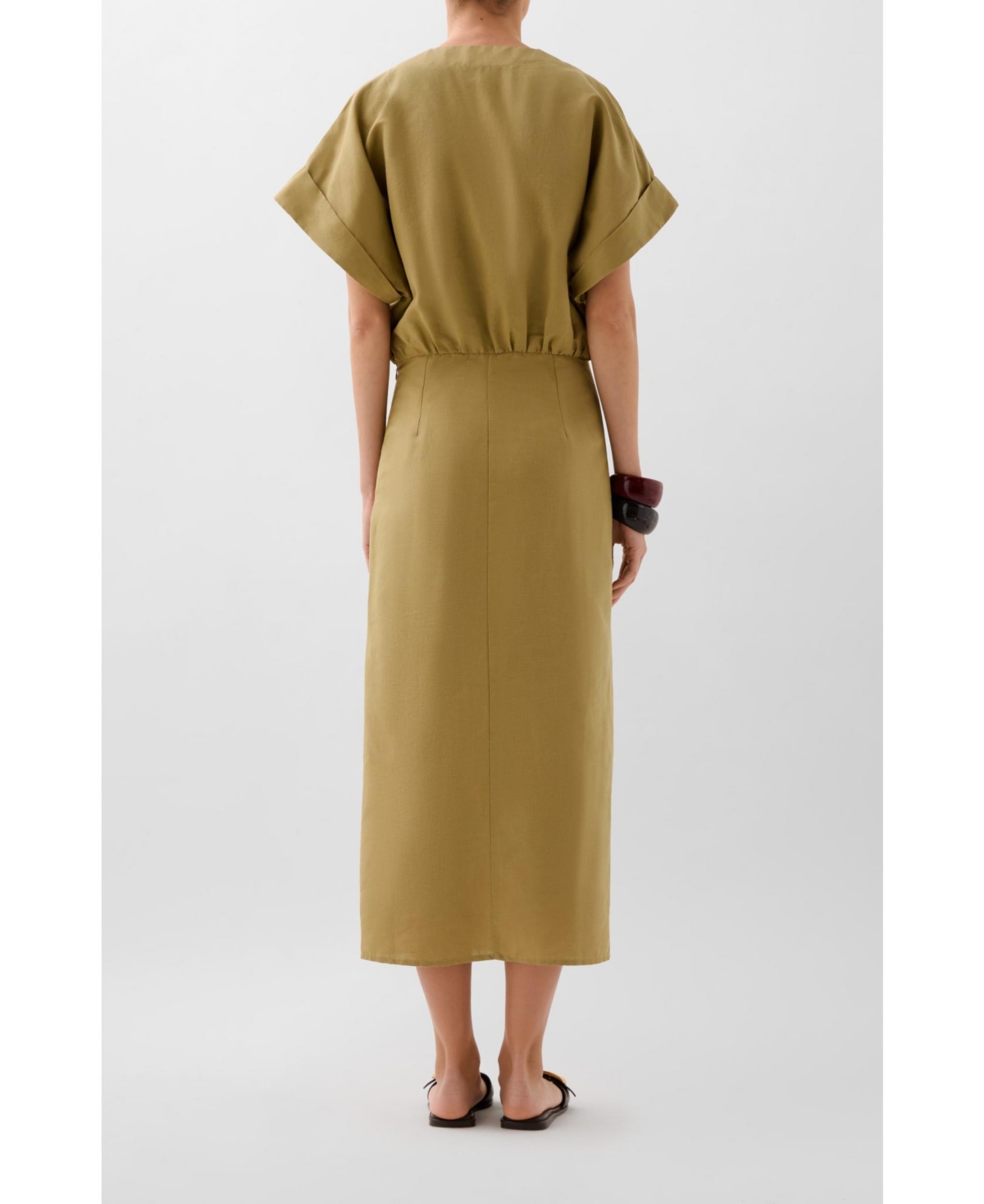 Scalpers Women's Linen La Dress